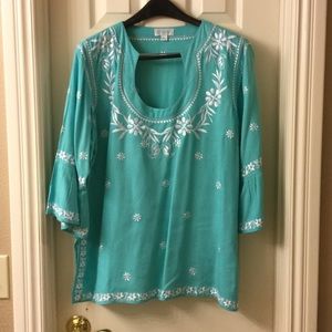 Escapada embroidered tunic
